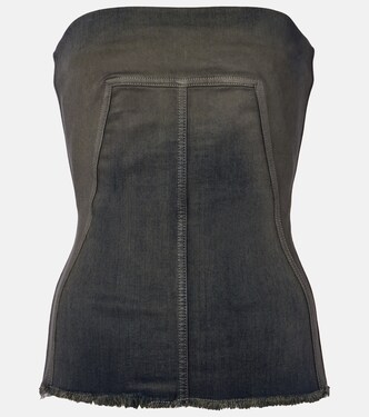 Top aus einem Denim | Rick Owens