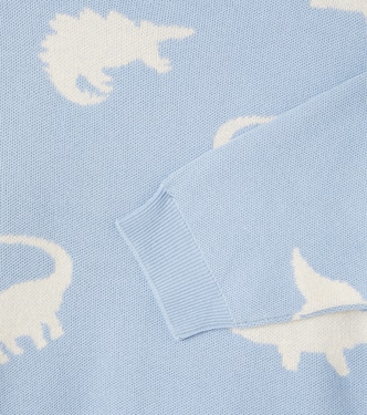 Lapis jacquard cotton sweater | Konges Sløjd