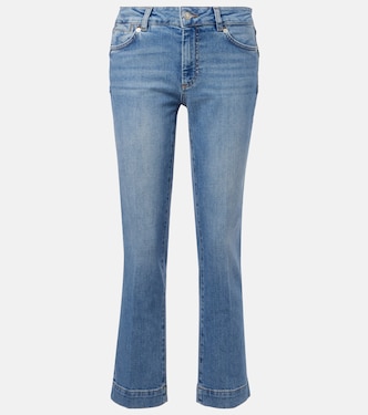 Schermo low-rise cropped bootcut jeans | Sportmax