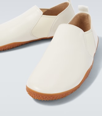 Vibram Glove leather slip-on shoes | Lemaire