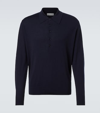 Wool polo sweater | Dries Van Noten