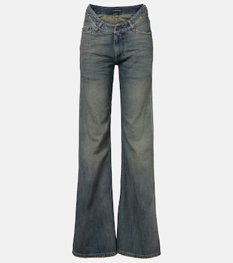 Jeans anchos de tiro bajo | Balenciaga