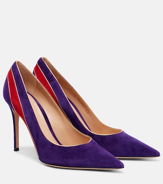 Pumps Pointy 95 aus Veloursleder | Gianvito Rossi