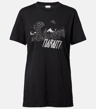 Camiseta Zoeline de jersey de algodón estampada | Marant Etoile