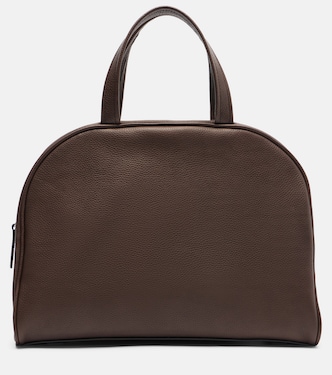 Soft leather top-handle bag | The Row