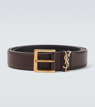 Cassandre leather belt | Saint Laurent