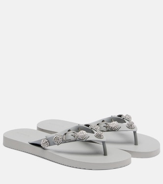 Cagole embellished thong sandals | Balenciaga