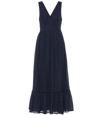 Vestido largo New Haven de algodón | Heidi Klein