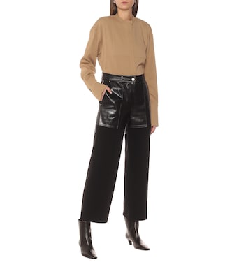 Oversized tuxedo shirt | Peter Do