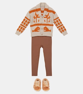 Sneakers Bunny aus Shearling | The Animals Observatory