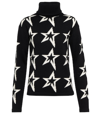 Star Dust wool turtleneck sweater | Perfect Moment