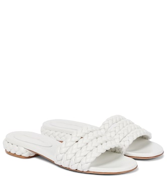 Pantoletten Ischia aus Leder | Gianvito Rossi