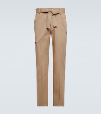 Pantalones rectos de algodón | Lanvin