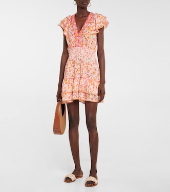 Camila floral minidress | Poupette St Barth