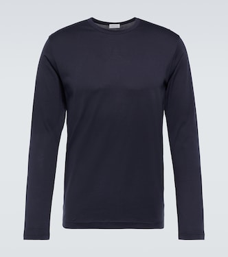 Longsleeve aus Baumwolle | Sunspel