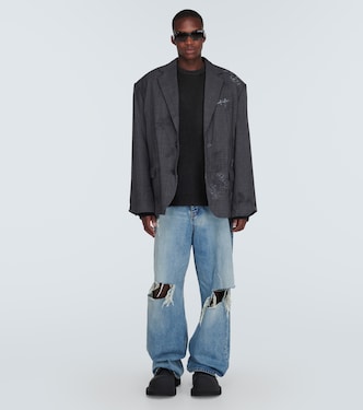Oversize-Pullover aus Schurwolle | Balenciaga