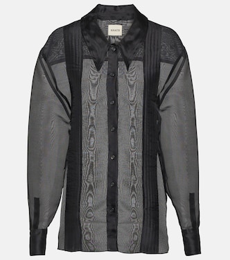Camicia Nori in seta | Khaite