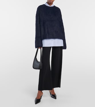 Pullover squadrato in misto alpaca | Toteme
