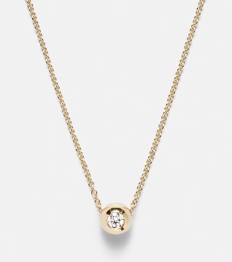 Collier Audrey Small en or 18 ct et diamants | Melissa Kaye