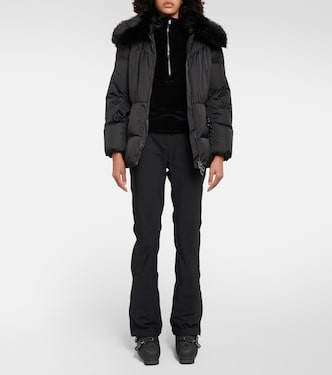 Top Gemini in velluto con mezza zip | Fusalp