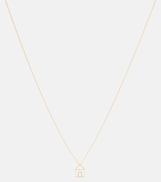 Collier Casita en or 9 ct et émail | Aliita
