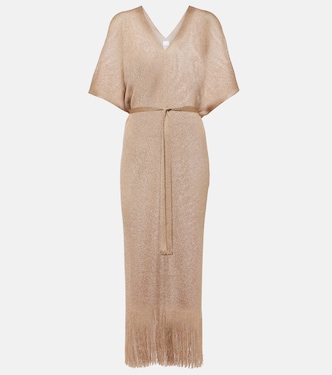 Midikleid Macao aus Lamé | Max Mara