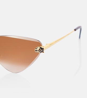 Occhiali da sole cat-eye Panthère de Cartier | Cartier Eyewear Collection