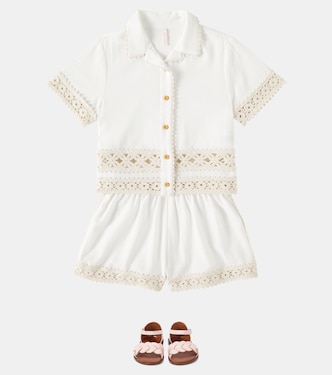 Shorts Wylie aus Baumwolle | Zimmermann Kids