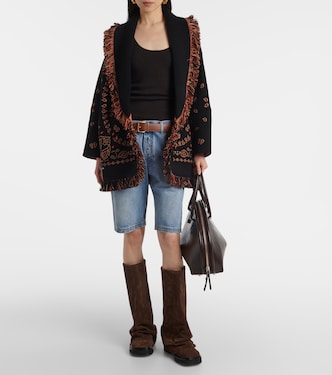 Cardigan Bandana en cachemire | Alanui