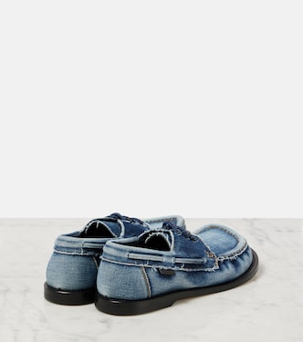 Chaussures bateau Campo en jean | Loewe