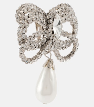 Orecchini Crystal Bow | Alessandra Rich