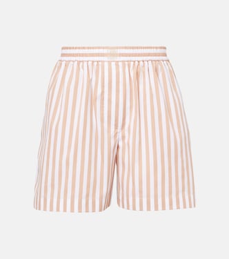 Bermuda-Shorts aus Baumwolle und Seide | Brunello Cucinelli