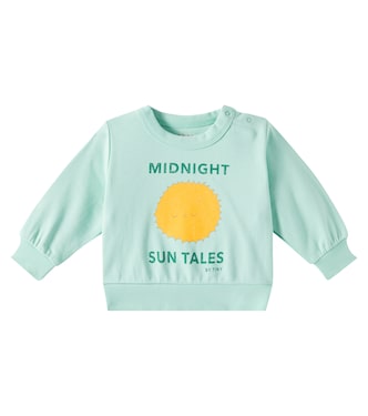 Baby Sweatshirt Sun Tales aus Baumwoll-Jersey | Tinycottons