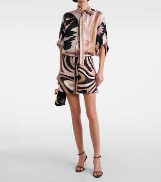 Miniabito Stella in twill di seta | Pucci