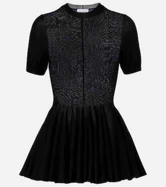 Peplum virgin wool top | Alaïa