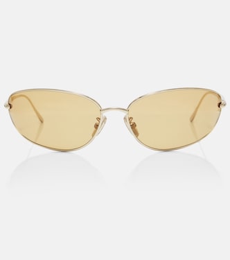 Signature oval metal sunglasses | Loewe