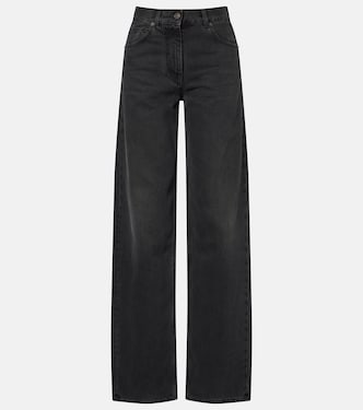 High-Rise Straight Jeans Clair | The Row