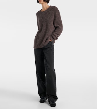 High-Rise Straight Jeans Clair | The Row