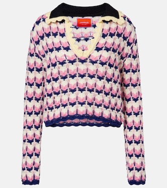 Camisa Picket en mezcla de lana y mohair | La DoubleJ