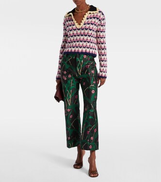 Camisa Picket en mezcla de lana y mohair | La DoubleJ