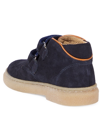 Ankle Boots Trix Easy aus Veloursleder | Pom d'Api