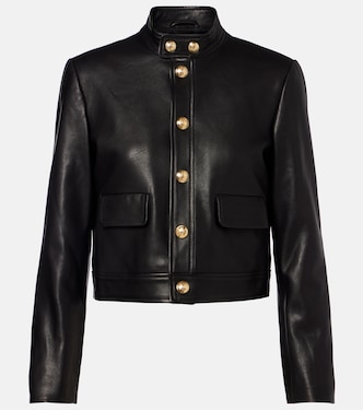 Hadley cropped leather jacket | Nili Lotan