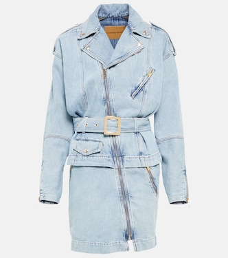 Robe asymétrique en jean | Alexandre Vauthier