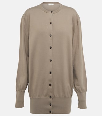 Poulos cotton cardigan | The Row