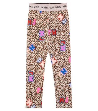Leggings con estampado de leopardo | Marc Jacobs Kids