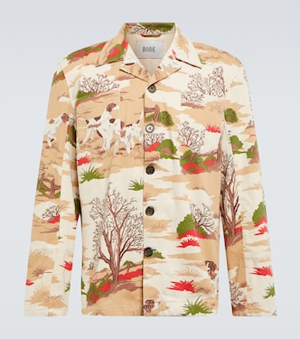 Camicia in cotone con stampa | Bode