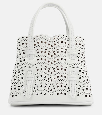 Schultertasche Mina Mini aus Leder | Alaïa