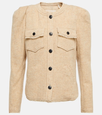 Jacke Nelly aus einem Wollgemisch | Marant Etoile
