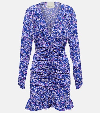 Robe Lara imprimée en soie mélangée | Isabel Marant