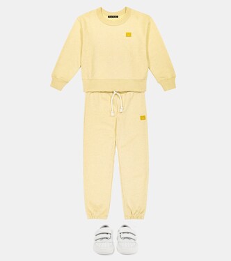 Face cotton jersey sweatshirt | Acne Studios Kids
